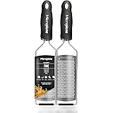 Microplane Gourmet Series Hard Cheese Grater (Fine, Black)