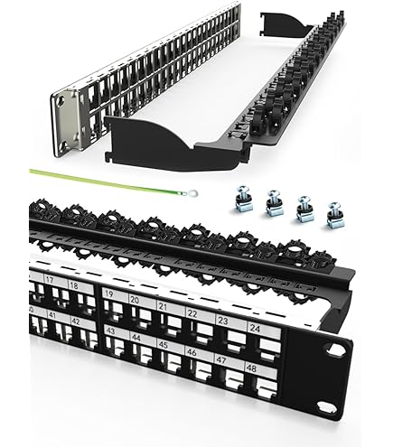 Amazon.com: Black Box JPM816A 48-Port Network Patch Panel