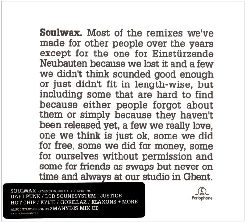 Soulwax - When Logics Die(Soulwax) Lyrics - Zortam Music