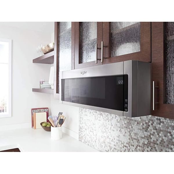 WHIRLPOOL WML75011HZ 1.1 CU. FT. STAINLESS OVER-THE-RANGE MICROWAVE OVEN