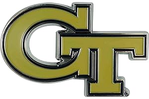 FANMATS NCAA 3D Color Metal Emblem, Diecut Team Logo Auto Emblem