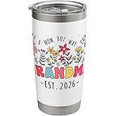 Promoted to Grandma Est 2026 Soon to be New Grandmom Finally Stainless Steel Insulated Tumbler