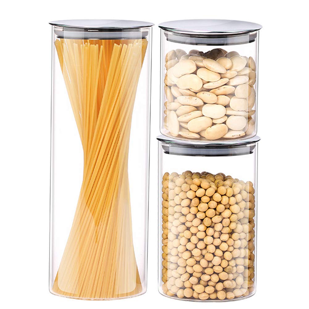 WANGLX ST Vorratsbehälter für Lebensmittel Stapelbar Essenslager