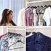 IEOKE Velvet Hangers, Nonslip Clothes Hangers Heavy Duty 360 Swivel Hanger Hook Ultra Thin Clothes Racks Perfect for Space Saving (50 Pack)
