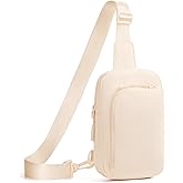 CHOLISS Small Crossbody Bags for Women and Men, Sling Bag for Women and Men Trendy, Fanny Packs Chest Bag with Extended Strap