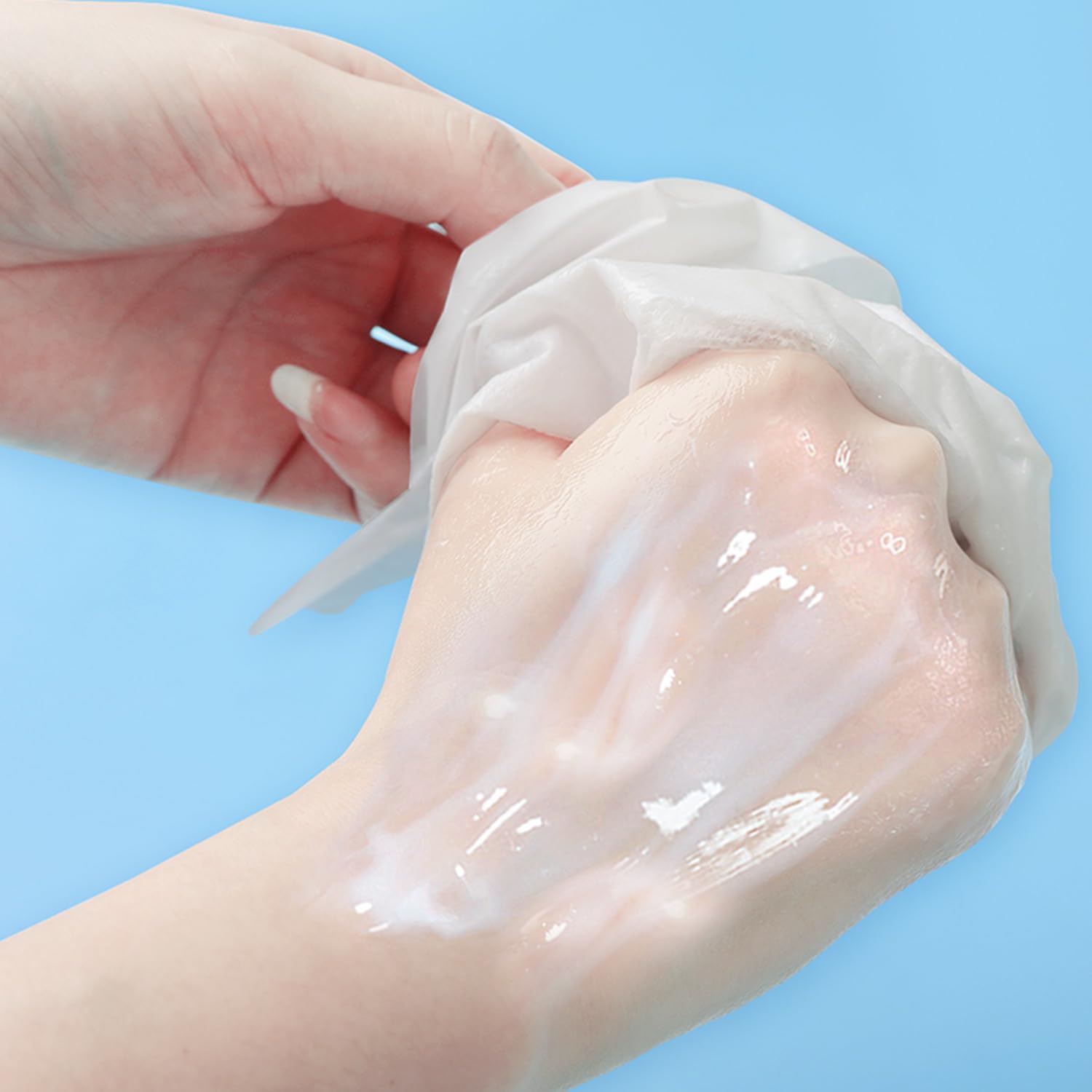 Hand Masks for Dry Hands Moisturizing Spa Hand Gloves Vaseline Shea Butter Milk Extract with Cream Lotion Rough Skin Repair Glove Hand Care 3 Packs