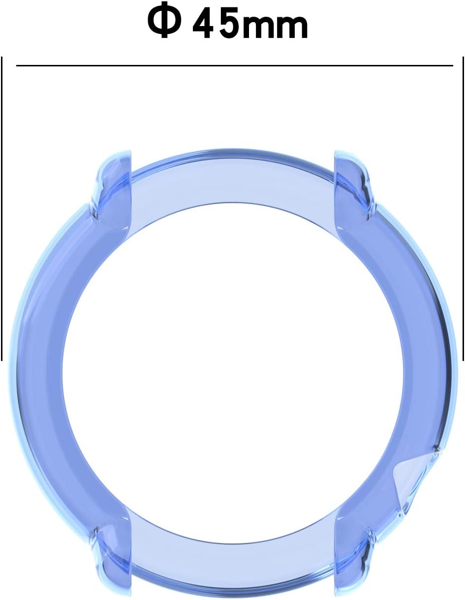 TenCloud Cases Compatible with Polar Ignite Case, TPU Protective Cases Cover Protector Shell Bumper for Ignite Smartwatch (3 Colours) - Image 4