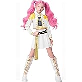 HYYGOCCTV Rumi Mira Zoey Popular Singers Stage Costumes for Girls Pop Idol Cosplay Jackets Ages 2-12 Children's Set