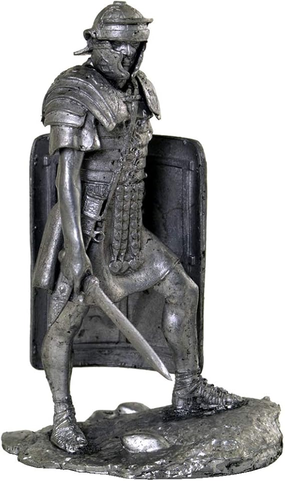 Ancient Rome. Roman Legionary. Metal Sculpture. Collection