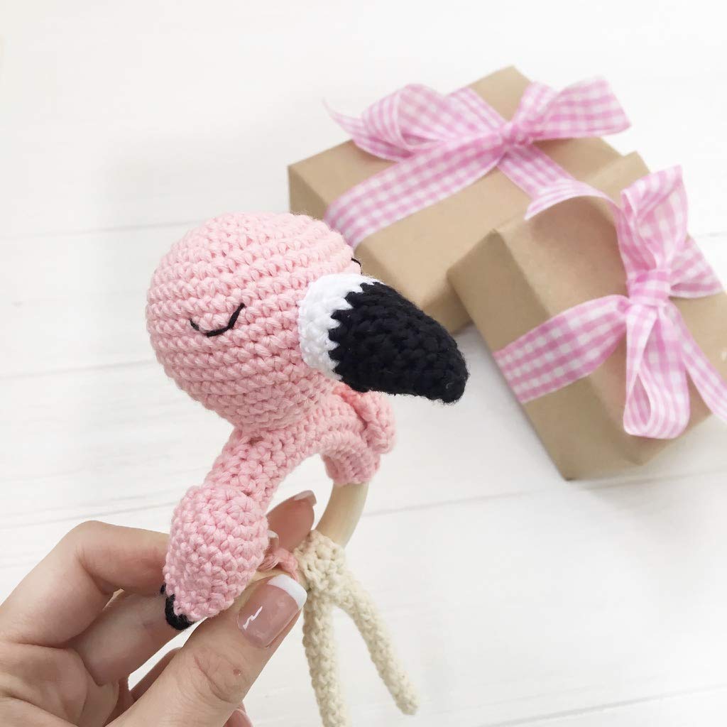 flamingo rattle