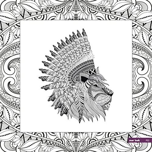 P02 Adult Coloring Canvas Wall Table Mandala Design and Stress Relieving Patterns for Anger Release, Adult Relaxation. Hand Made Wall Art.