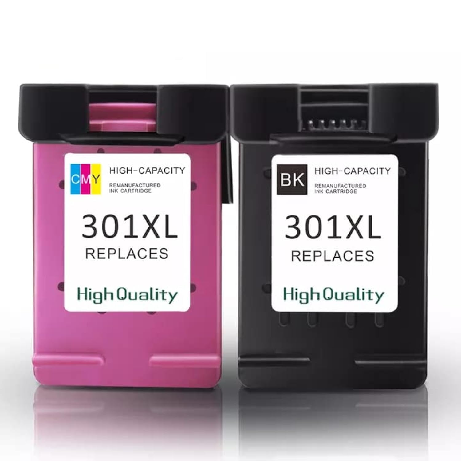 GB Cartridges 301XL Ink Cartridges Replacement for HP Envy 4507 4504 4500 5530 5532 4502 Officejet 2622 2620 4630 Deskjet 2540 2542 3050 1510 1000 3050A 1050 2544 3055A