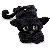 Manhattan Toy Lanky Cats Ziggy Black Cat Stuffed Animal 14 inch