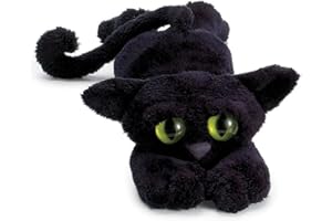 Manhattan Toy Lanky Cats Ziggy Black Cat Stuffed Animal 14 inch