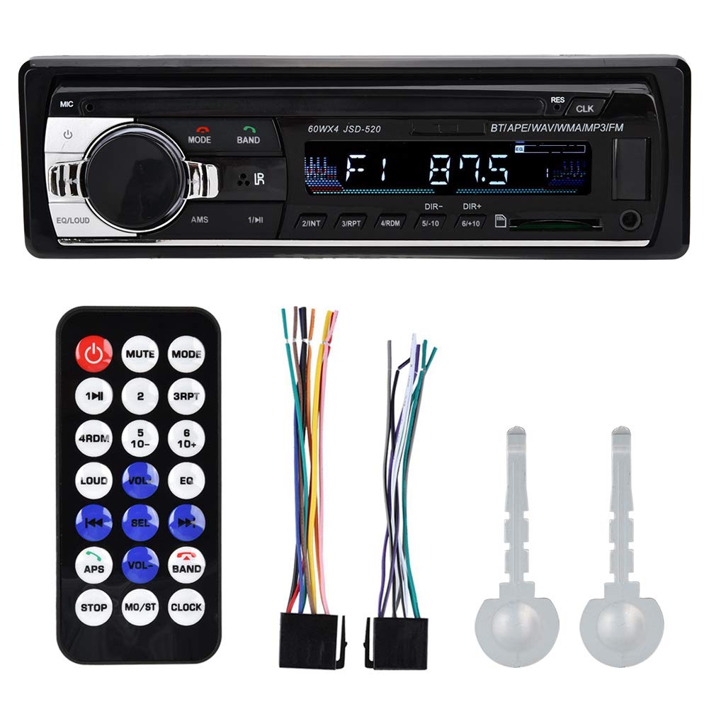 Socobeta Radio HIFI Single Spindl Portable MP3 Player Memory Card Lossless with AUX Audio Input