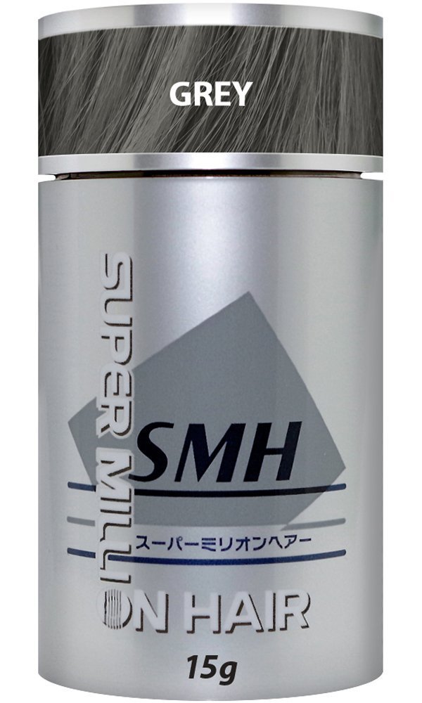 Super Million Hair 1 x 15g Hair Building Fibres - No.11 Grey