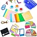 DNO Fujifilm Instax Mini 9/8 Camera Accessories (11 Piece Kit) - Includes Protective Case/Hanging Frames/Filters/Selfie Len/Photo Album/Stickers and More - Portable & Perfect Gift