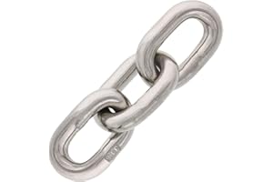 E-RIGGING 1/2" Type 316, Stainless Steel Windlass Chain (Sold Per Foot)