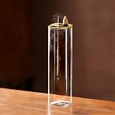Ceremony Incense Holder, 2 in 1 Incense Burner for Sticks, Ash-Proof Glass Incense Burner for Meditation Yoga Spa Room Decor (2 in 1 Square) Ceremony Incense Holder, 2 in 1