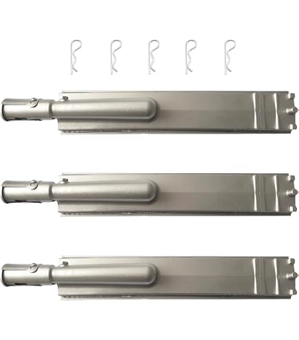 Grill-Ersatzteile Für Jenn-Air 720-0061 – 3er-Set Brenner & Heizplatten Aus Edelstahl, Auch Für Nexgrill