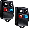 Pilida Keyless Entry Remote Clicker Control Replacement Fit for Escape Focus Fusion Mustang Taurus Explorer| Lincoln| Mercury| 4 Button Car Key Fob CWTWB1U345 Pack of 2