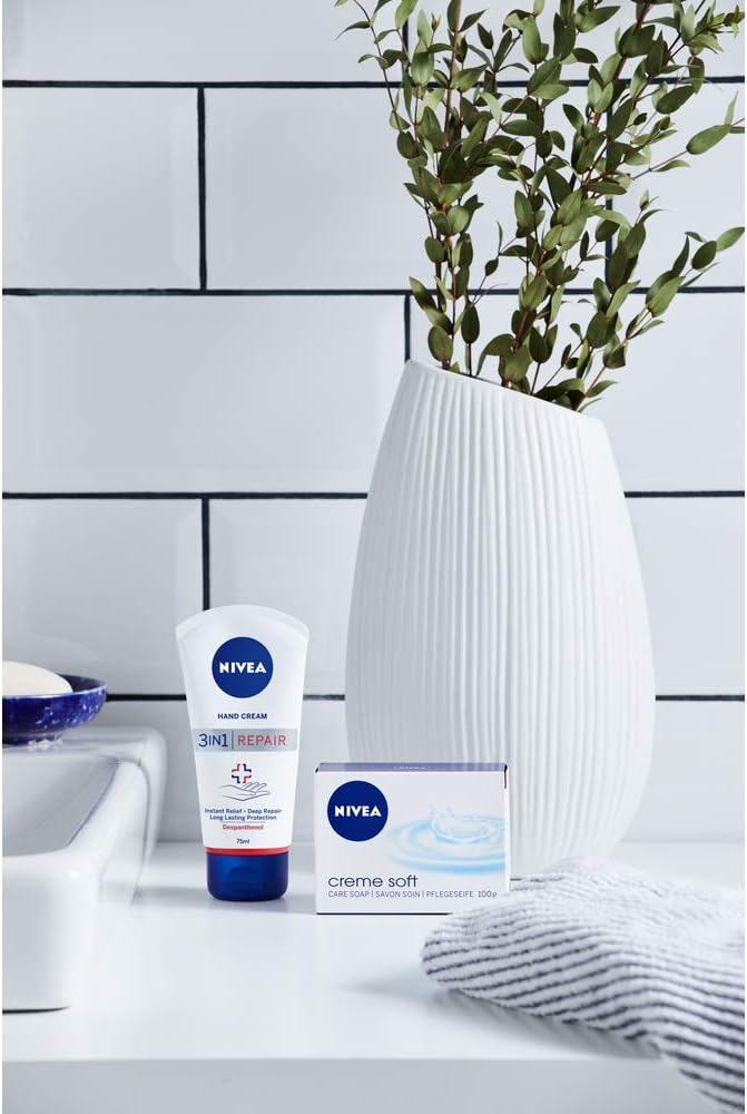 nivea 3 in 1 repair hand cream