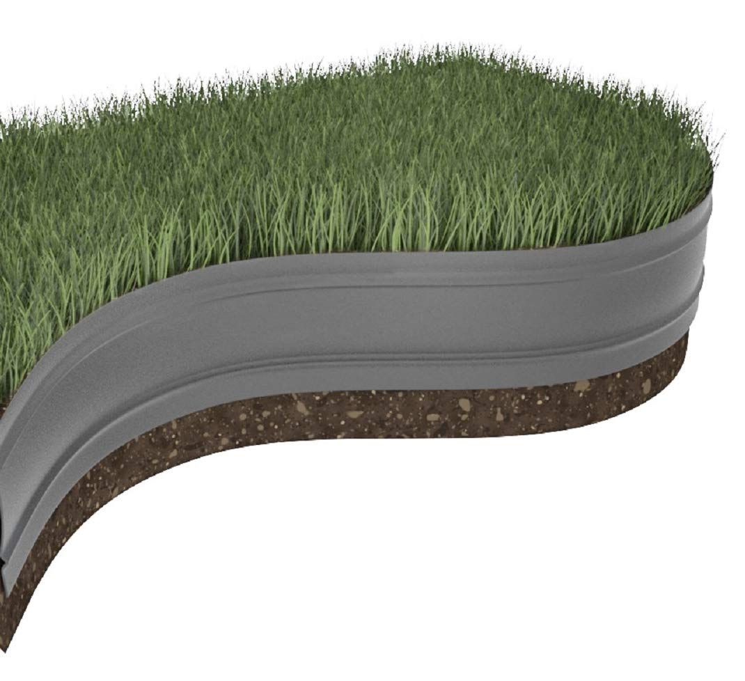 Windhager Lawn and Design Edging Black/Grey