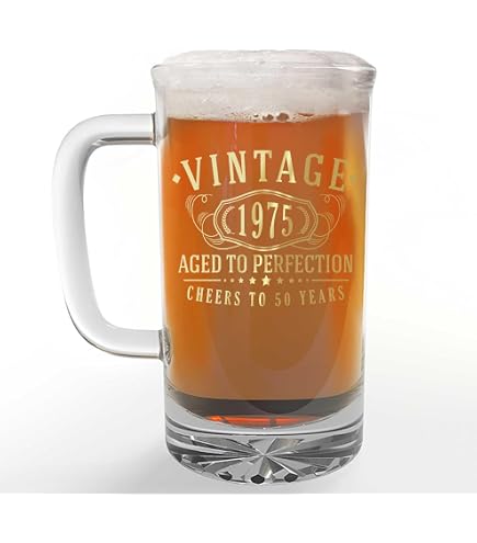 Vintage 1955 Etched Shot Glass - Happy 70th Birthday Gift, 1.75 Oz, Dishwasher Safe, Made In USA - View #2