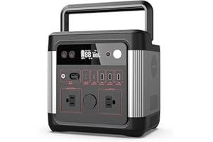 G-POWER Portable Power Station 974.4Wh Solar Generator, 1200W (Peak 2400W) LiFePO4 Battery Backup with 110V AC Outlets, 100W PD USB-C, LED Light for Outdoor Camping, RV, and Home Emergency