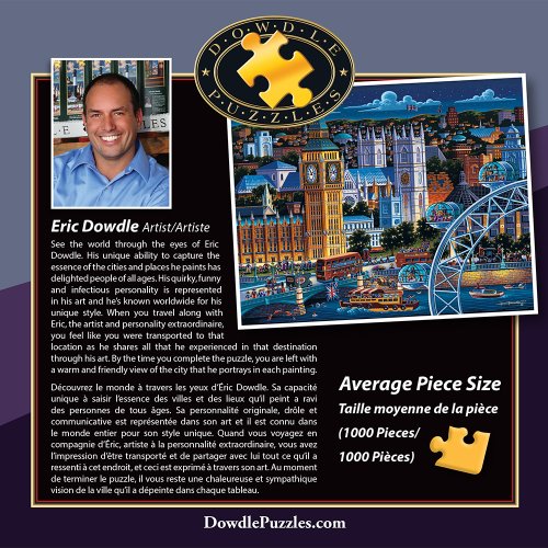 Jigsaw Puzzle - London 1000 Pc By Dowdle Folk Art