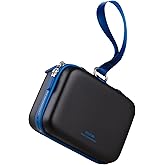 TELESIN DisAdv Carrying Case for DJI Osmo Action 6 and Official Accessories, Waterproof Hard Carrying Bag for Camera Batteries Filter Mount, DJI Osmo Case Hard Shell Action Camera Bag, Black