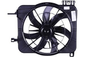 OTN TONG YANG TYG OE Replacement(CAPA Quality) Cooling Fan Extra Silent for 1995-2005 Chevrolet Cavalier/Pontiac Sunfire 2.2/2.3/2.4L | 22645919 | GM3115106 | 620-600
