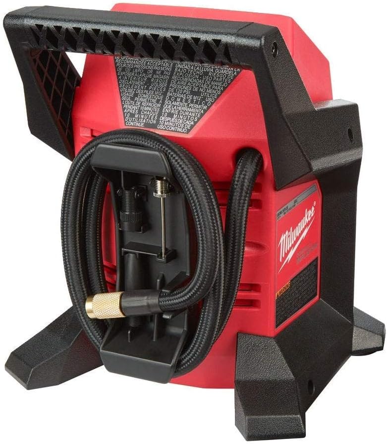 Milwaukee 4933464124 M12BI-0 Compressor 12 Volt XXX Without Battery/Charger, Red - Image 5