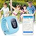 TKSTAR Gps Tracker Smart Watch Phone Two-way Call for Kids with SIM Slot SOS Call Anti-lost Alarm Remote Monitor GPS/LBS Locator Smart Bracelet Watch Support Android IOS No Subscription Fee Q50