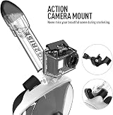 G2RISE SN01 Full Face Snorkel Mask with Detachable Camera Mount view 6