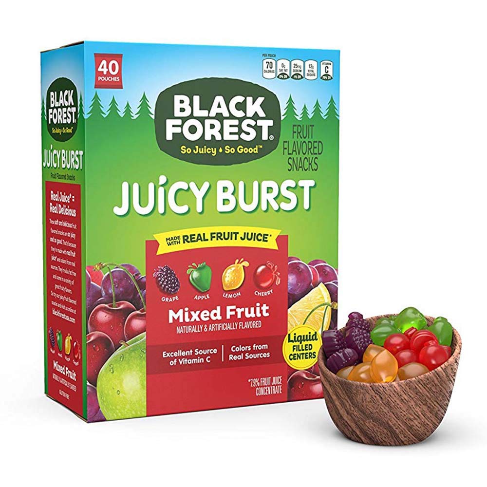 Amazon Com Fruit Snacks Juicy Bursts Mixed Fruit 0 8 Ounce Bag
