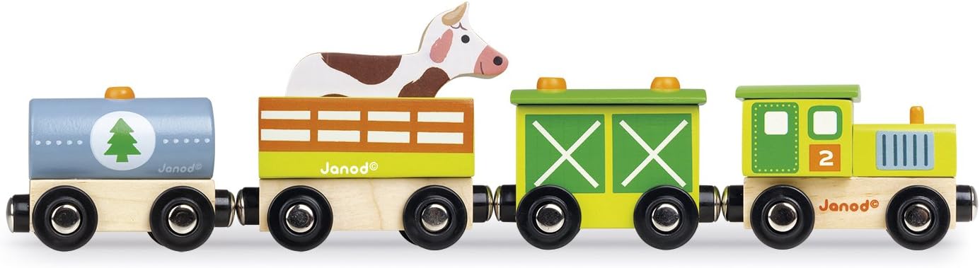 janod story express safari train set