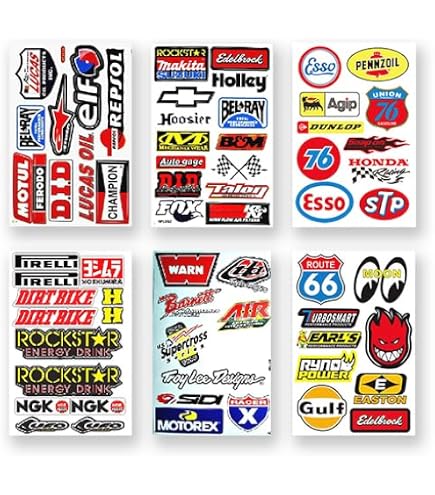 Multifix DK Bicycles Vinyl Decal Sticker Sheet – 14-Piece Set For Bike Frame – Cycling MTB