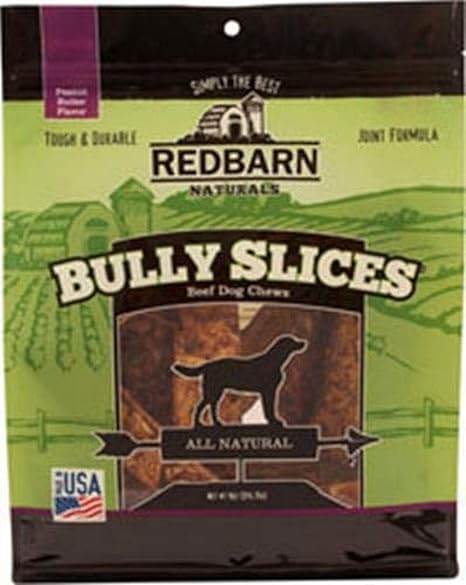 Amazon Com Redbarn Natural Bully Slices Pb 3 L X 10 5 W X