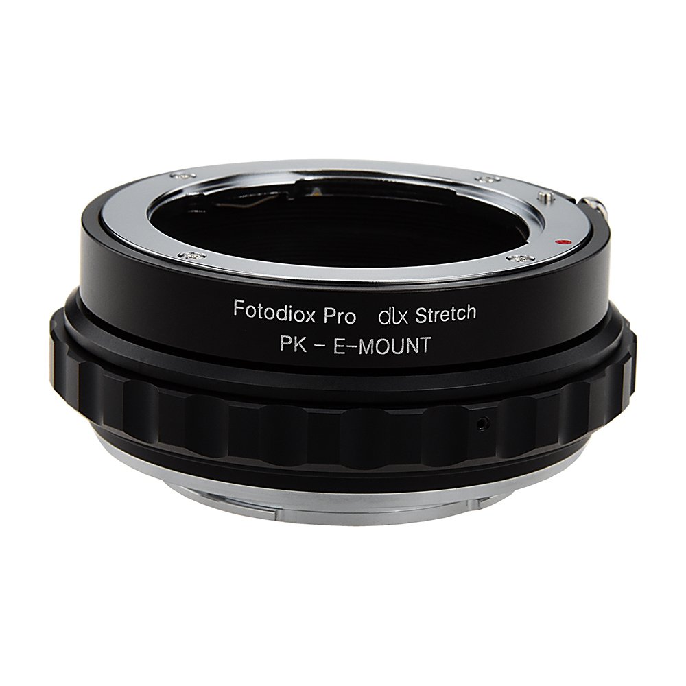 Fotodiox DLX Stretch Lens Mount Adapter Compatible with Pentax K Lenses to Sony E-mount Cameras