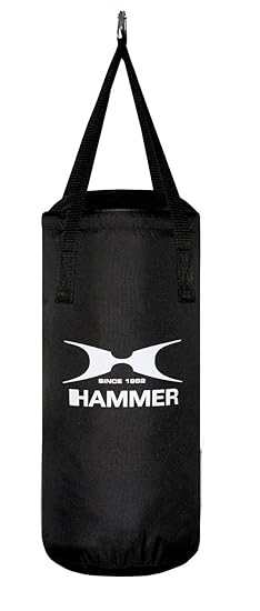 Hammer Boxsack Fit Schwarz, Schwarz, One size, 92340