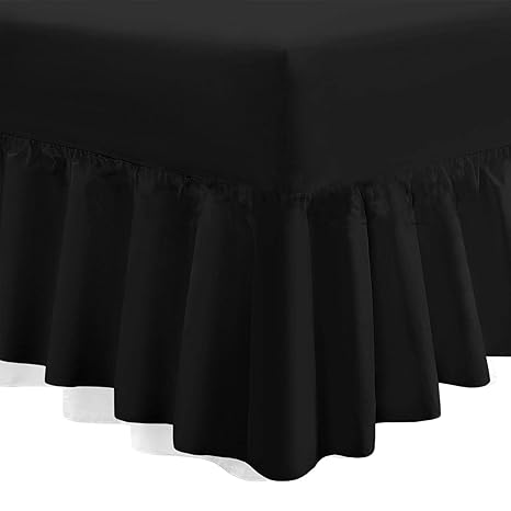 The House Of Emily Extra Deep Frilled Fitted Valance Sheet King