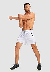 G Gradual Men's Running Shorts with Zipper Pockets