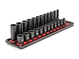 TEKTON 3/8 Inch Drive 12-Point Impact Socket Set