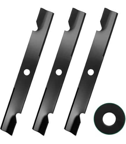 Lame Hi Lift Exmark Lame Di Taglio Exmark 103-6403 - Set Da 6, Per Tosaerba Lazer Z 60" E Altri Modelli Set 6 Lame Xht Usa - Foto 2