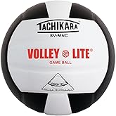 Tachikara SVMNC Volley Lite volleyball (Black/White)