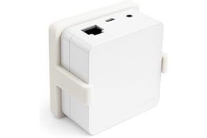 Recycled Brand Wall Mount Compatible with Lutron Caseta Smart Bridge Hub (L-BDG2-WH) and Smart Bridge Pro (L-BDGPRO2-WH) Whit