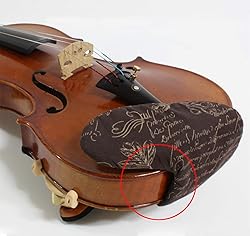 Premium Chinrest Cover for Violin and