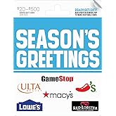 Multi-Brand Choice Cards OC Seasons Greetings Gift Card $50