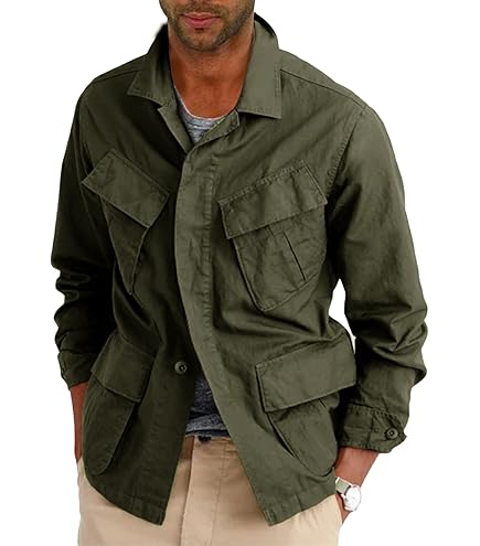 CLASSIC LEATHER M65 Field Jacket | Military John Rambo Jacket